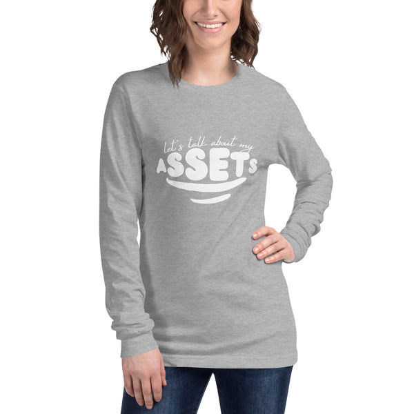 Let's Talk Assets Unisex Long Sleeve Tee