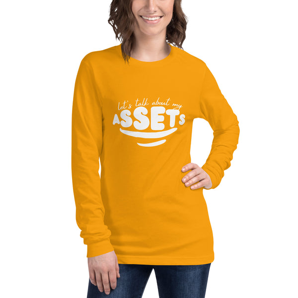 Let's Talk Assets Unisex Long Sleeve Tee