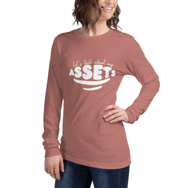 Let's Talk Assets Unisex Long Sleeve Tee