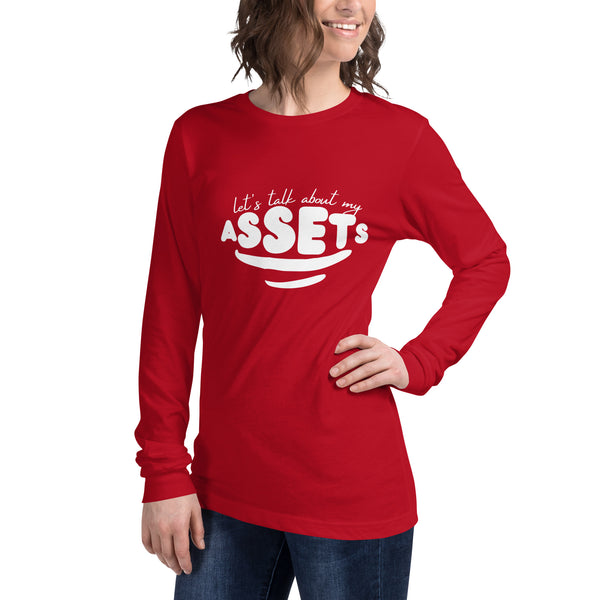 Let's Talk Assets Unisex Long Sleeve Tee