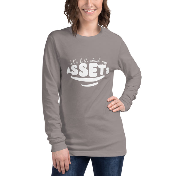 Let's Talk Assets Unisex Long Sleeve Tee