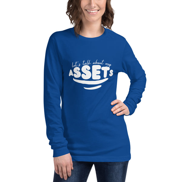 Let's Talk Assets Unisex Long Sleeve Tee