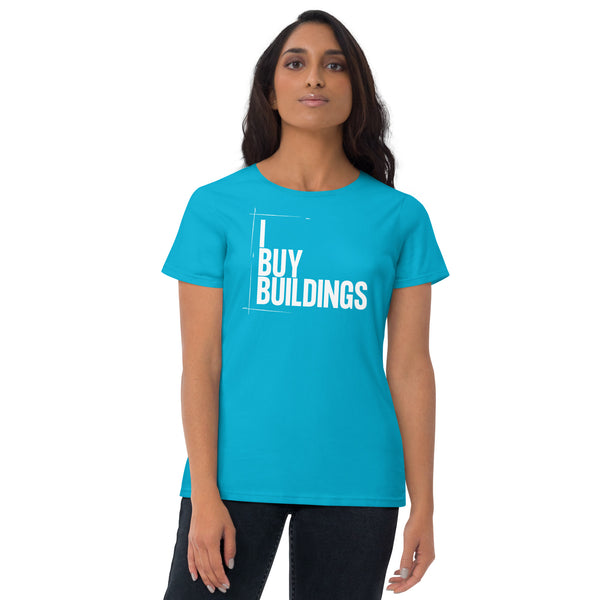 I Buy Buildings - Women's short sleeve t-shirt