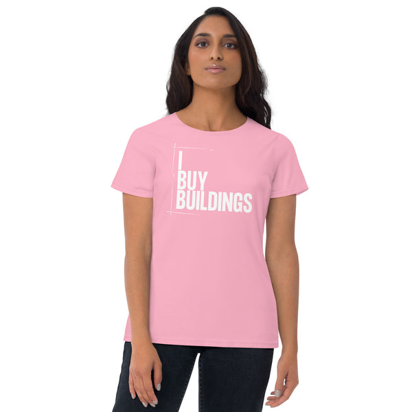 I Buy Buildings - Women's short sleeve t-shirt