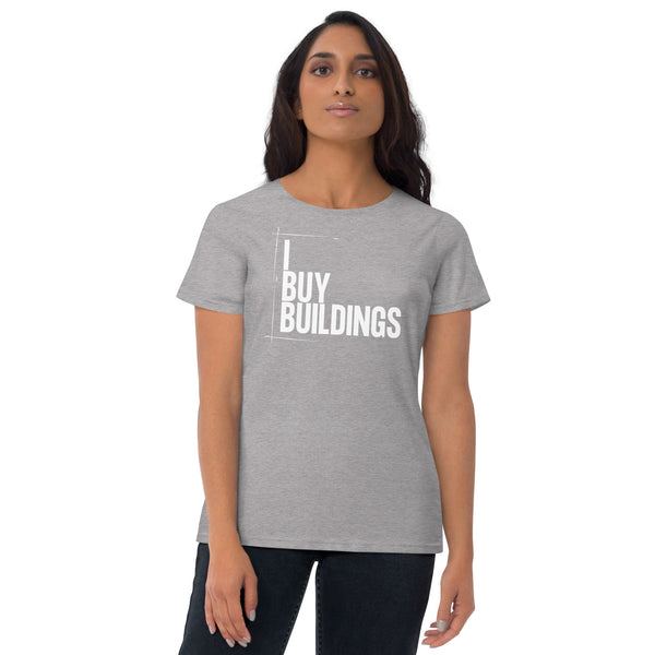 I Buy Buildings - Women's short sleeve t-shirt