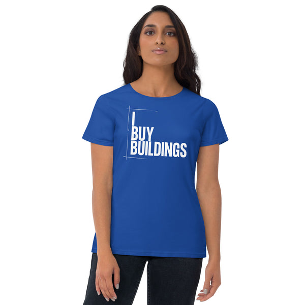 I Buy Buildings - Women's short sleeve t-shirt