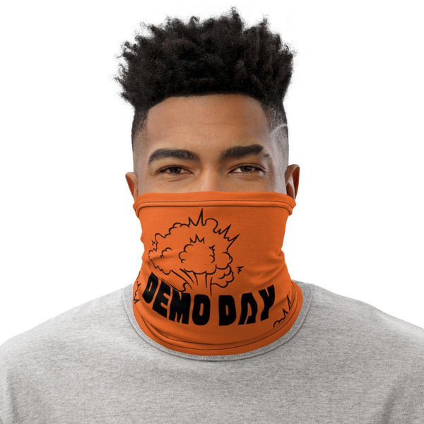 Demo Day Blast - Orange Neck Gaiter - Real Estate Investor Gear