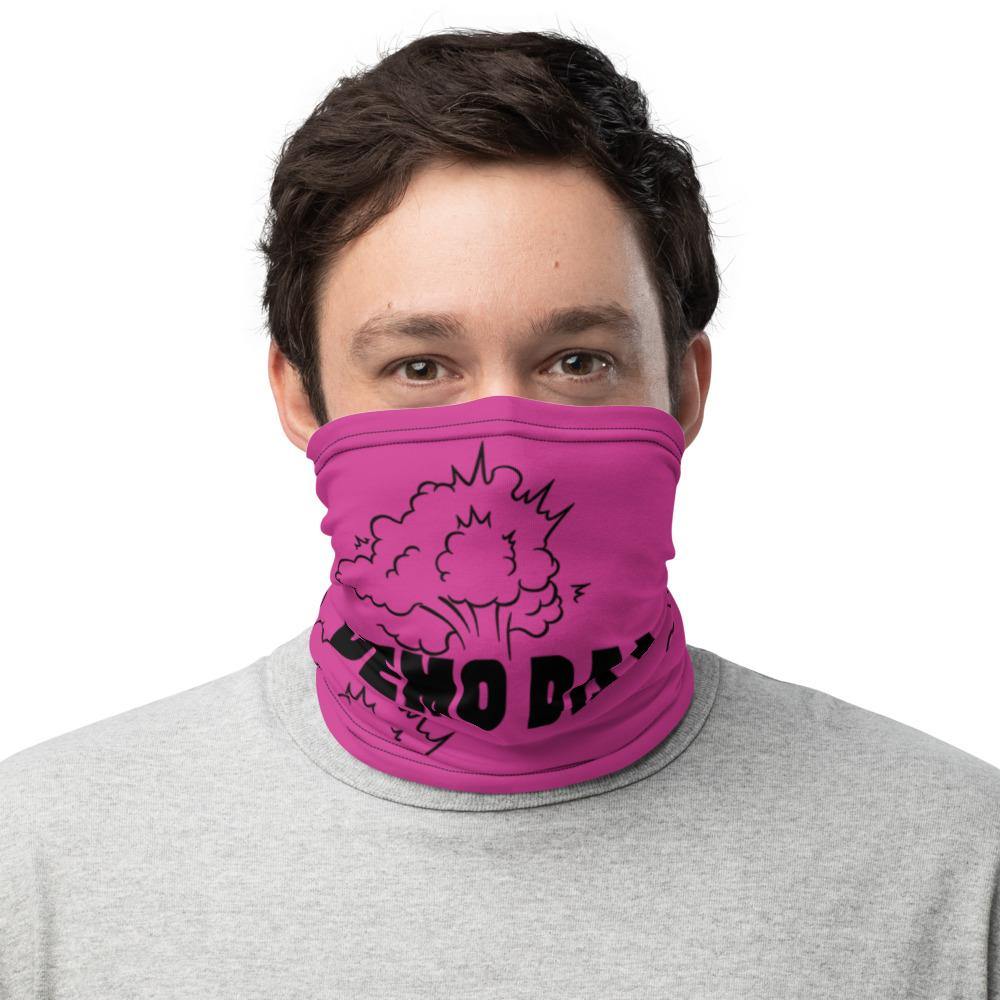 Demo Day Blast - Pink Neck Gaiter - Real Estate Investor Gear