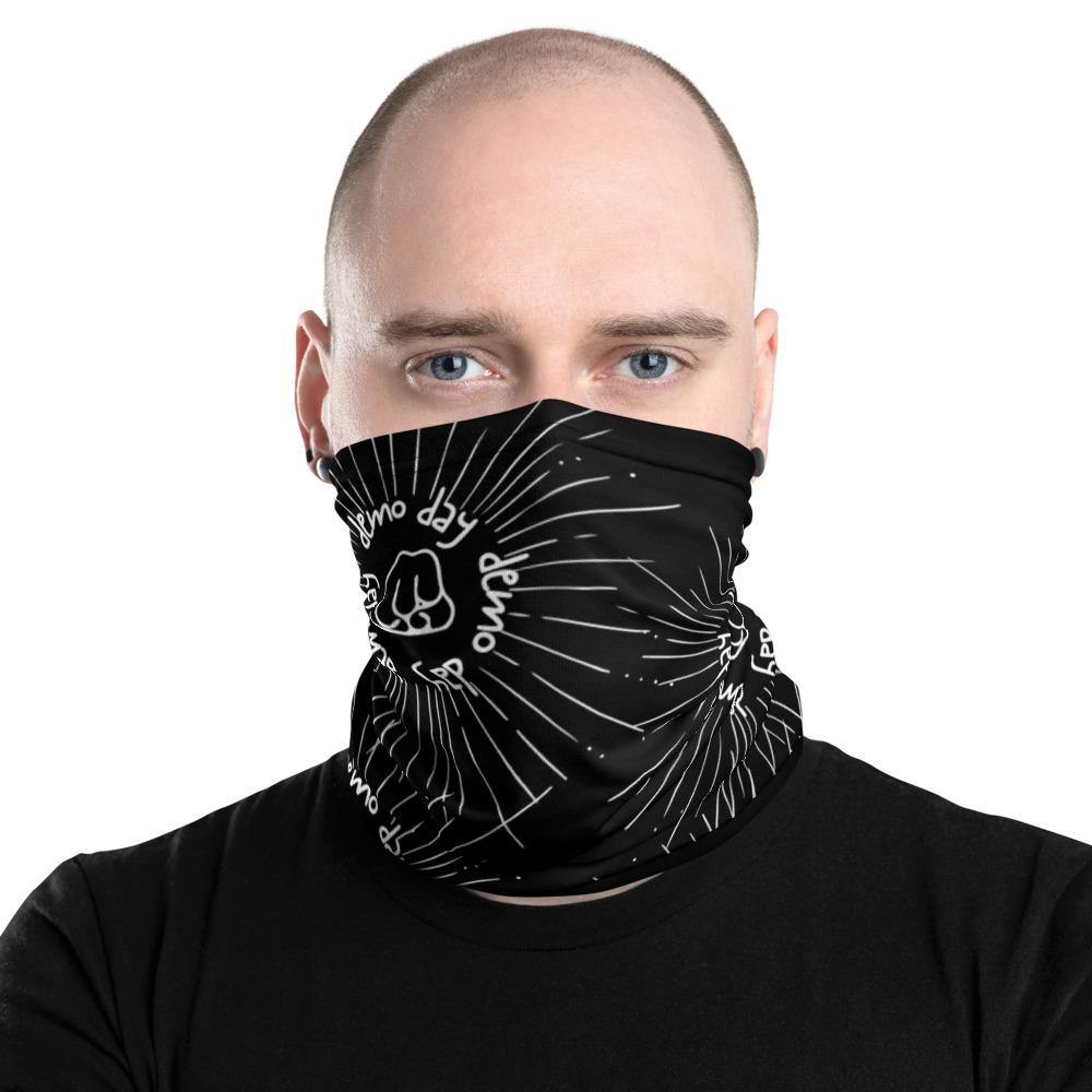 Demo Day Fist - Black Neck Gaiter - Real Estate Investor Gear