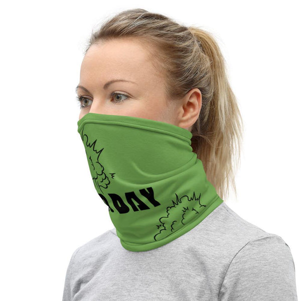 Demo Day Blast - Green Neck Gaiter - Real Estate Investor Gear