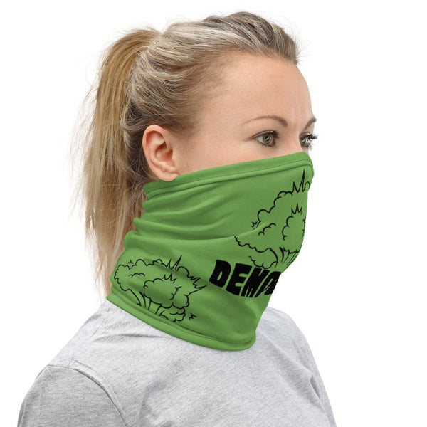 Demo Day Blast - Green Neck Gaiter - Real Estate Investor Gear