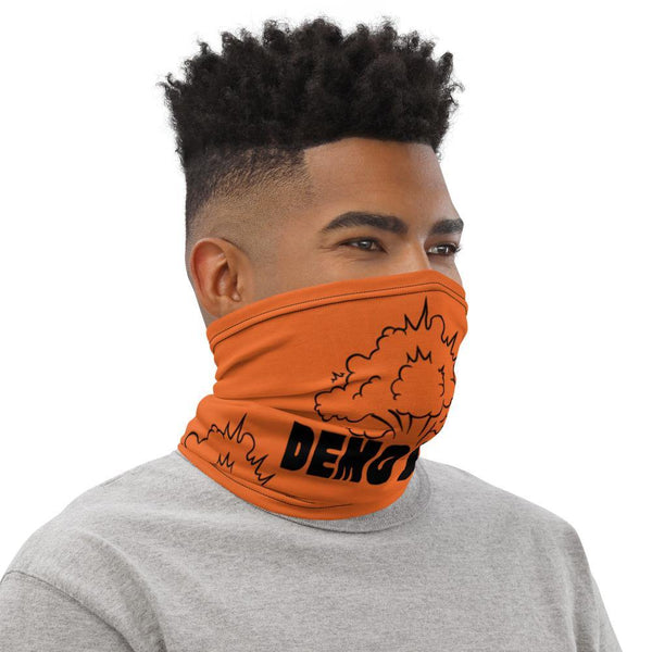 Demo Day Blast - Orange Neck Gaiter - Real Estate Investor Gear