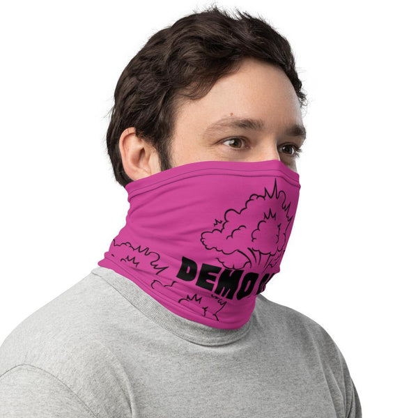 Demo Day Blast - Pink Neck Gaiter - Real Estate Investor Gear