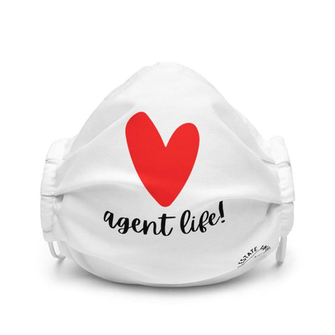 Heart Agent - Premium face mask - Real Estate Investor Gear