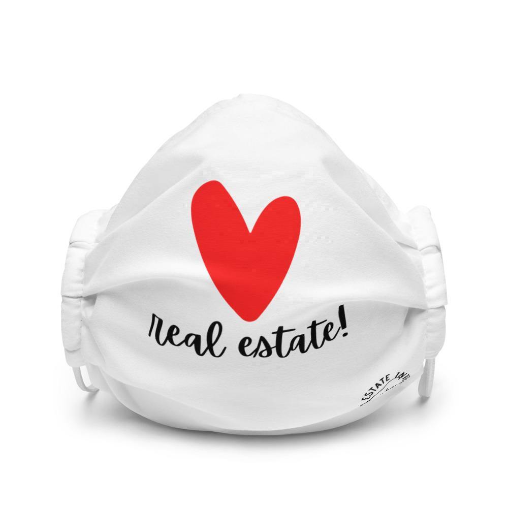 Heart RE - Premium face mask - Real Estate Investor Gear