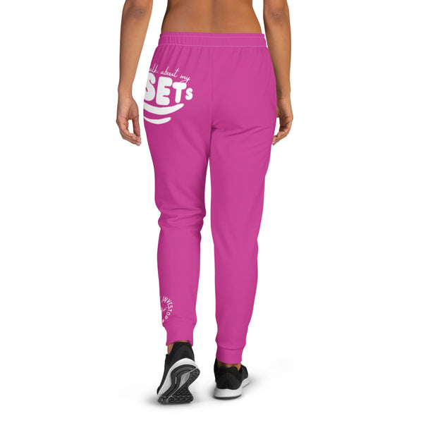 Let's Talk Assets - Women's Joggers Pink