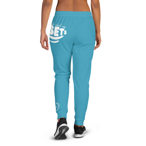 Let's Talk Assets - Women's Joggers Teal