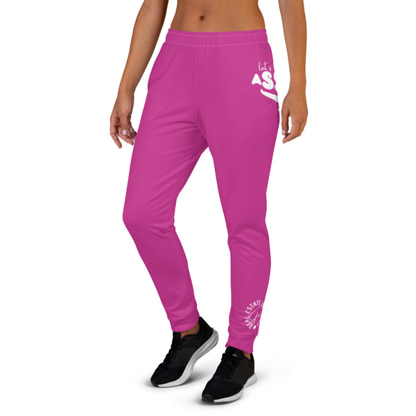 Let's Talk Assets - Women's Joggers Pink