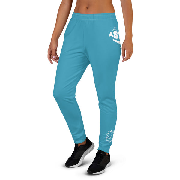 Let's Talk Assets - Women's Joggers Teal