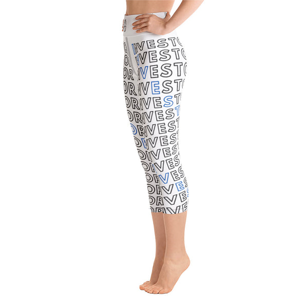 Investor Multi - Yoga Capri Leggings