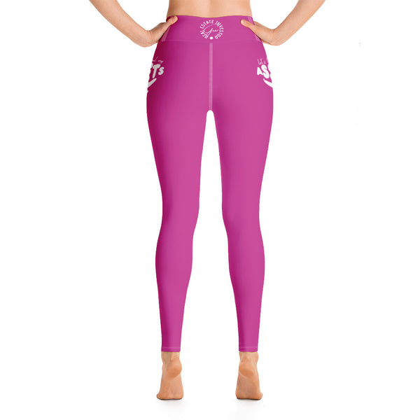 Let's Talk Assets - Pink Yoga Leggings