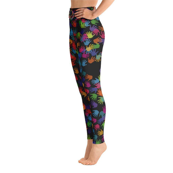 Hands On - Black Yoga Leggings - Real Estate Investor Gear