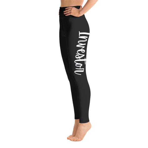 Investor Cursive - Yoga Leggings