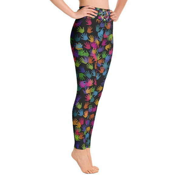 Hands On - Black Yoga Leggings - Real Estate Investor Gear