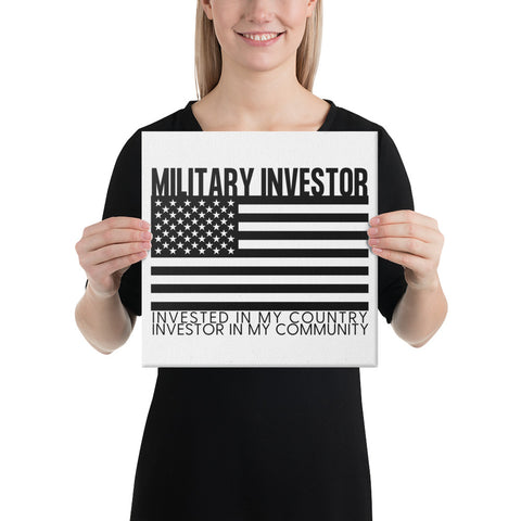 Military Investor - Art Canvas