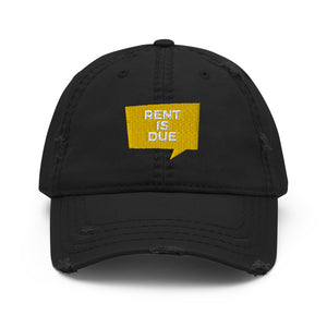 Rent Is Due - Distressed Hat