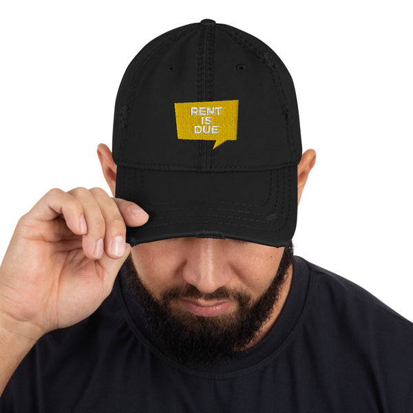 Rent Is Due - Distressed Hat