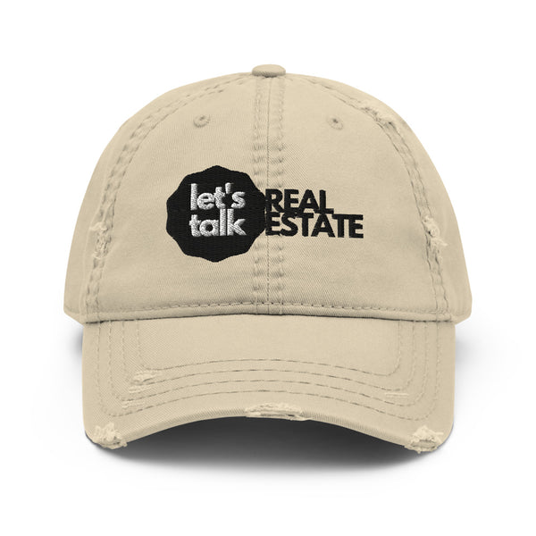 Let's Talk RE - Distressed Hat