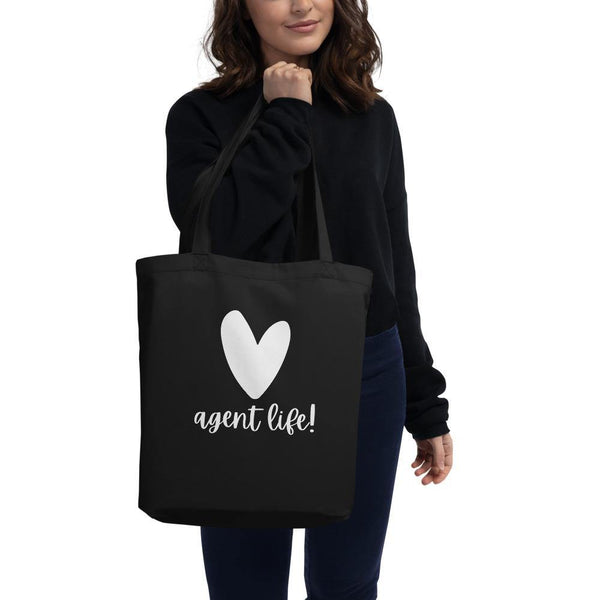 Heart Agent - Eco Tote Bag - Real Estate Investor Gear