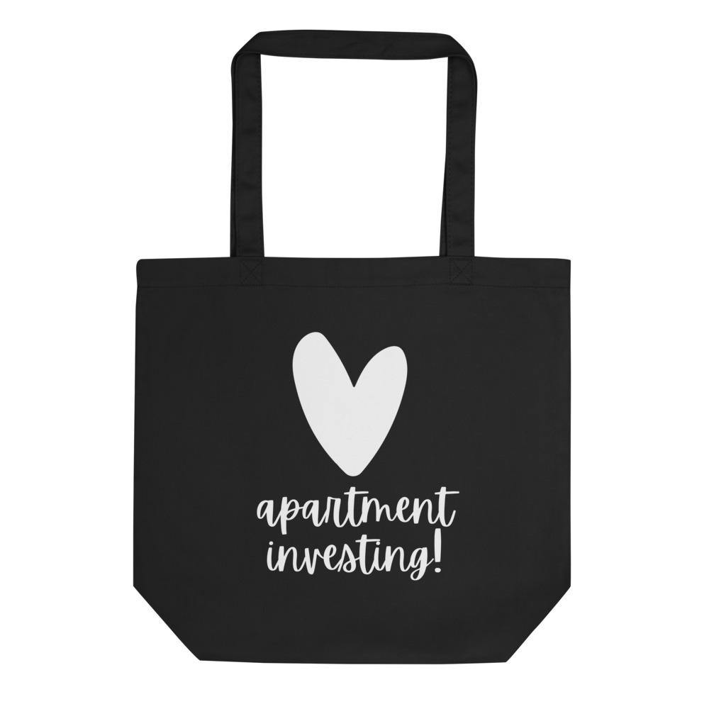 Heart Apartments - Eco Tote Bag - Real Estate Investor Gear