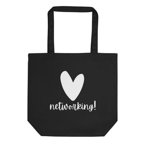 Heart Networking - Eco Tote Bag - Real Estate Investor Gear