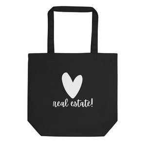 Heart RE - Eco Tote Bag - Real Estate Investor Gear