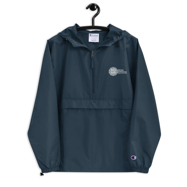 Let's Talk RE - Embroidered Champion Packable Jacket