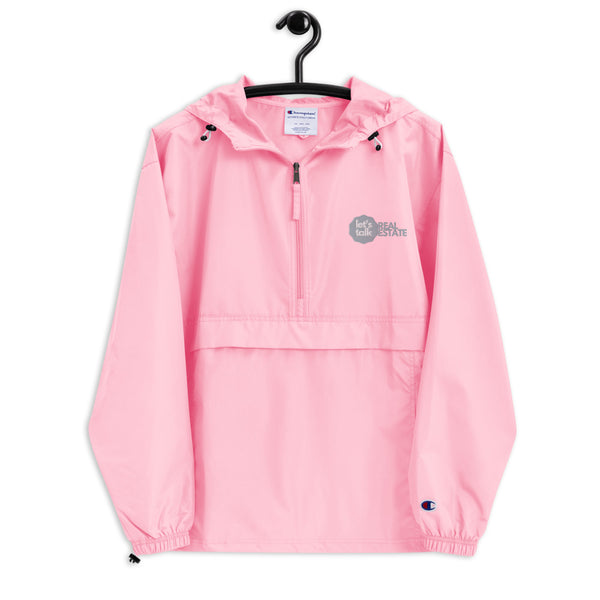 Let's Talk RE - Embroidered Champion Packable Jacket