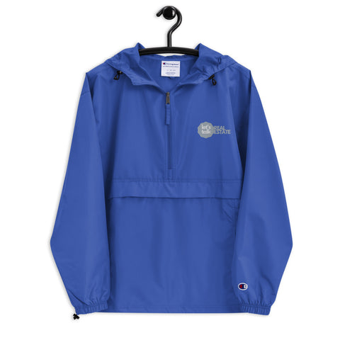 Let's Talk RE - Embroidered Champion Packable Jacket