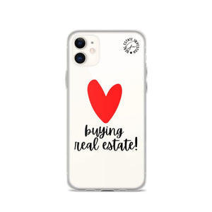 Heart Buying RE - iPhone Case - Real Estate Investor Gear