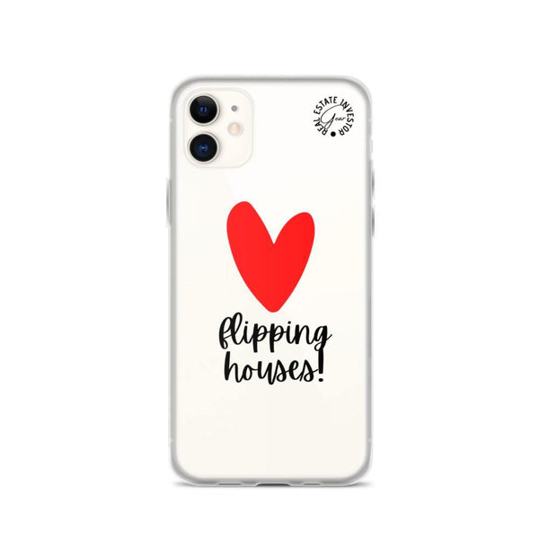 Heart Flipping - iPhone Case - Real Estate Investor Gear