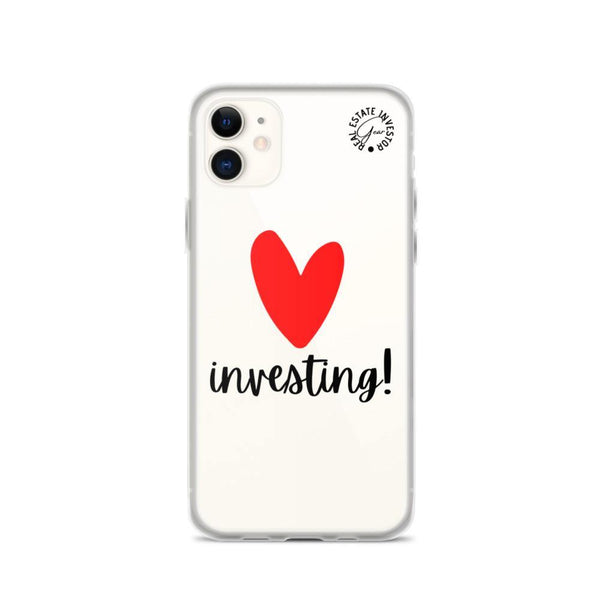 Heart Investing - iPhone Case - Real Estate Investor Gear