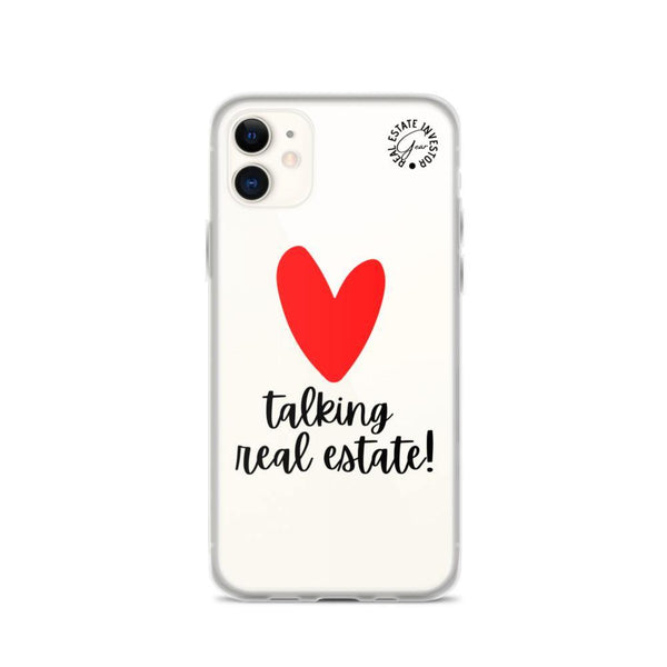 Heart Talking RE - iPhone Case - Real Estate Investor Gear