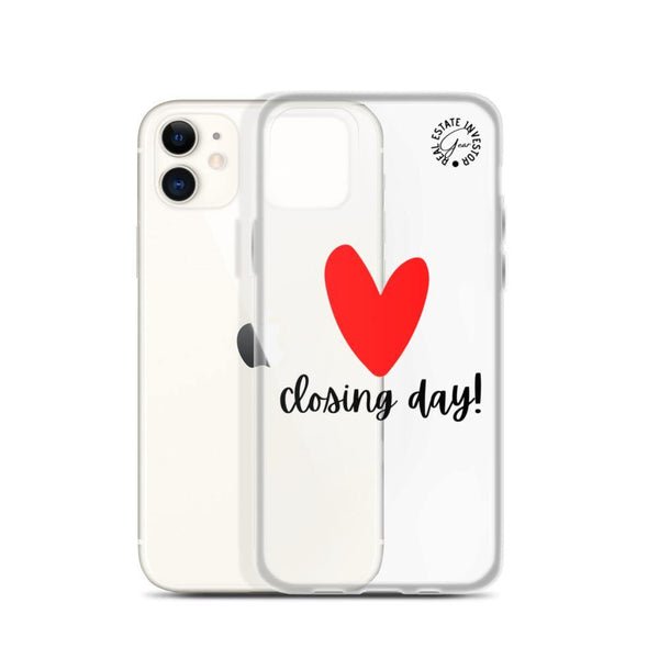 Heart Closing Day - iPhone Case - Real Estate Investor Gear