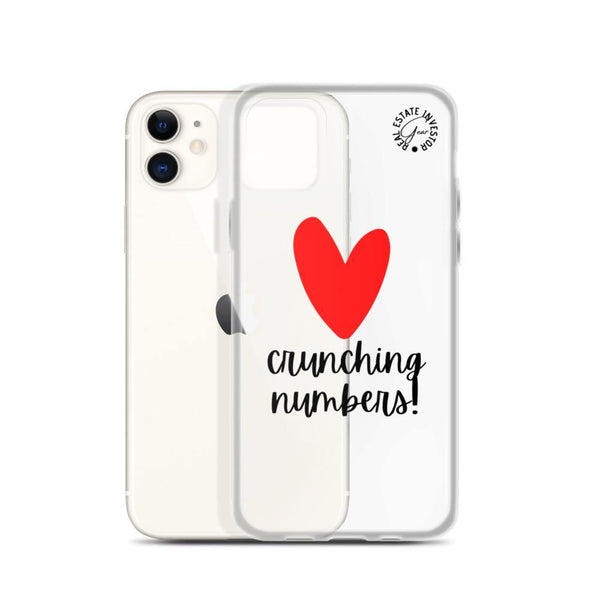 Heart Crunching Numbers - iPhone Case - Real Estate Investor Gear