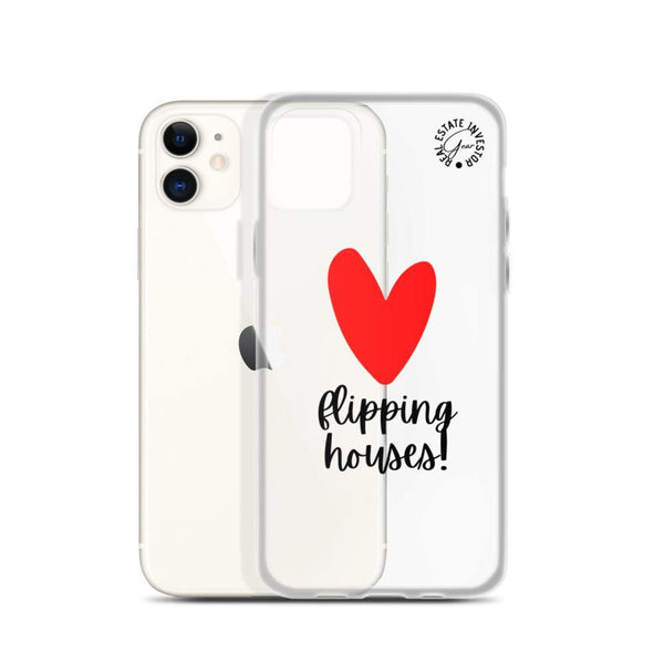 Heart Flipping - iPhone Case - Real Estate Investor Gear