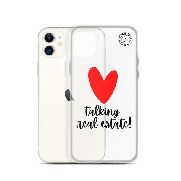 Heart Talking RE - iPhone Case - Real Estate Investor Gear