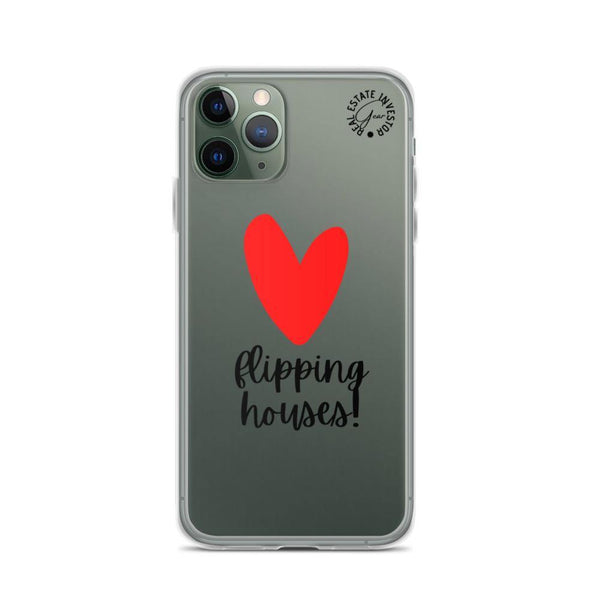 Heart Flipping - iPhone Case - Real Estate Investor Gear