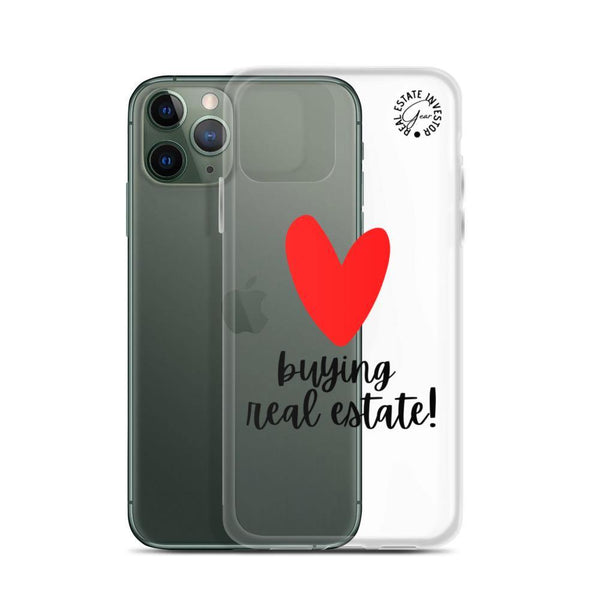 Heart Buying RE - iPhone Case - Real Estate Investor Gear