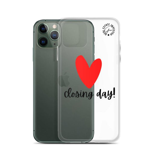 Heart Closing Day - iPhone Case - Real Estate Investor Gear